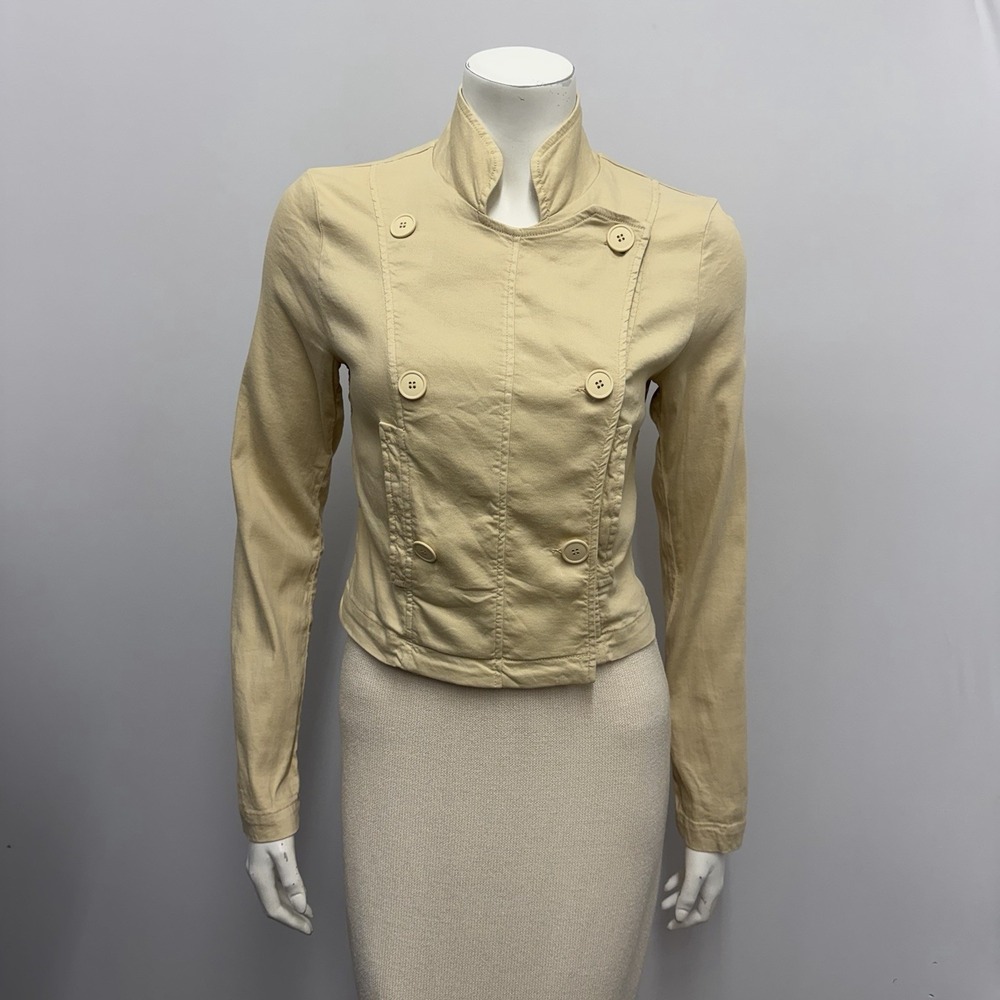 Transit Par Such 350 Jacket Tan Tone Very Chic Size 2